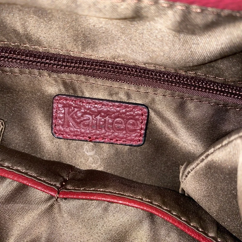 Elegant Red Pebbled‎ Cowhide Leather Hobo/Shoulder Bag